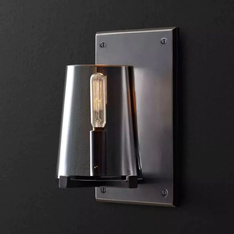 Trophy Glass Wall Sconce For Bedroom