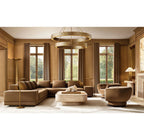 Vouvry Two-Tier Round Chandelier D 60