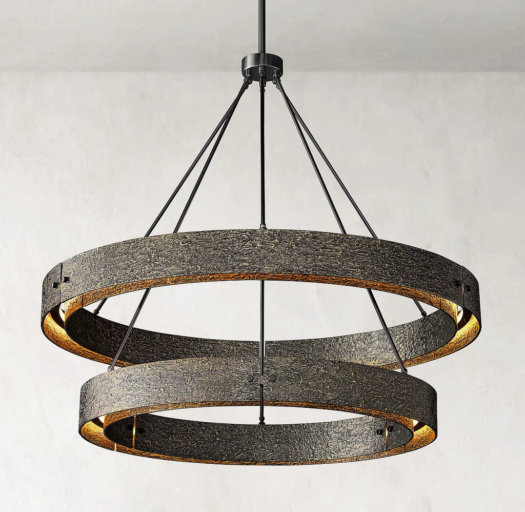 Vouvry Two-Tier Round Chandelier D 60-konalight