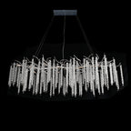 Branching Crystal Chandelier