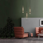 Smoke Crystal Shade Pendant Light