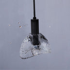 Dining Room Crystal Pendant Light Black