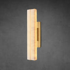 Aerie Alabaster Double Sconce