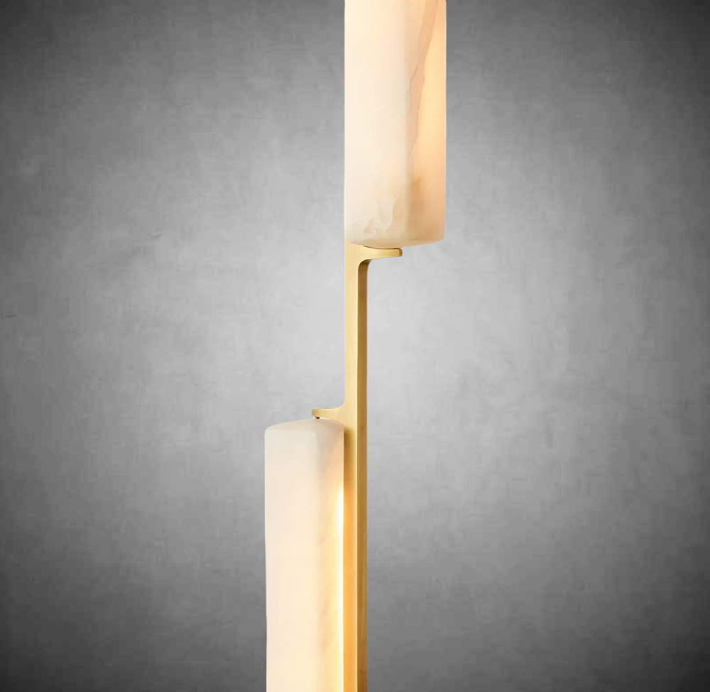 Aerie Alabaster Linear Chandelier 54