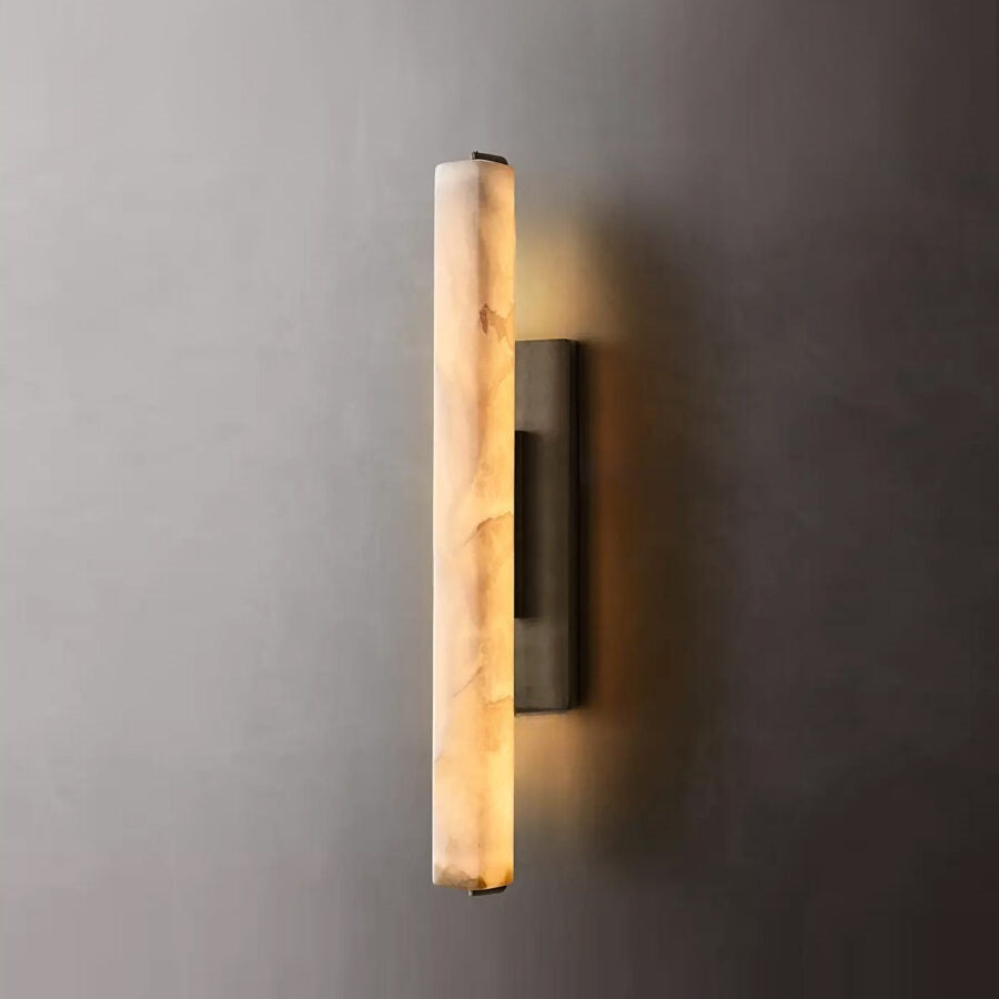 Aerie Alabaster Single Sconce