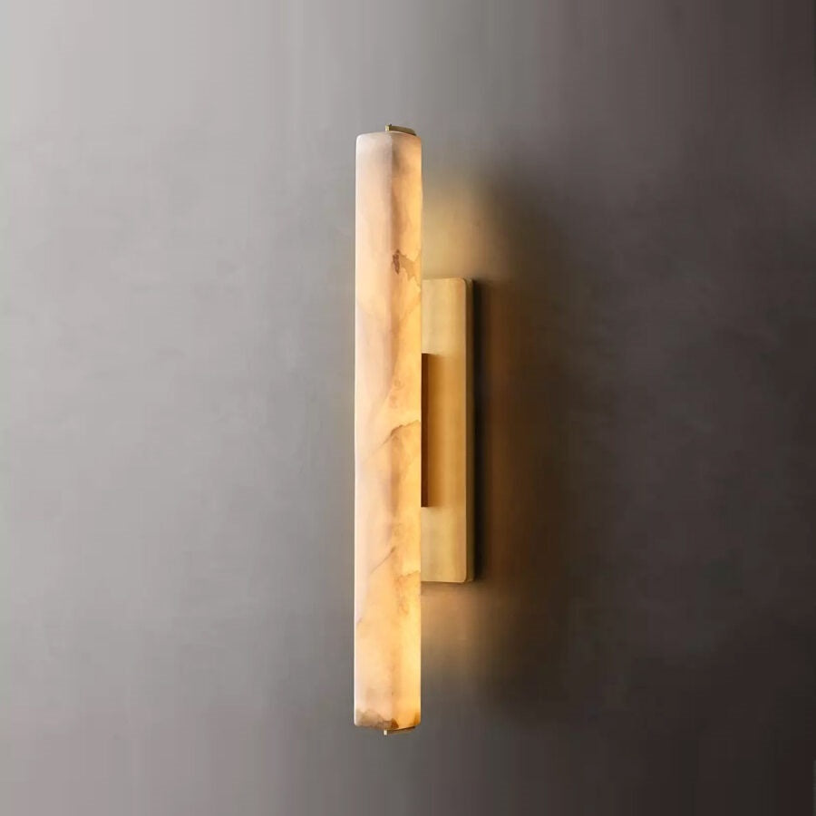 Aerie Alabaster Single Sconce