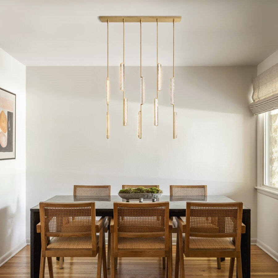 Aerie Crystal Linear Chandelier 54¡å