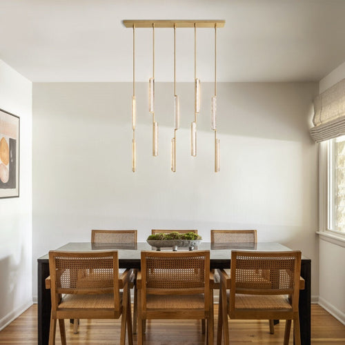 Aerie Crystal Linear Chandelier 54¡å