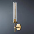 Embossed Tube Single Head Long Tube Wall Sconce