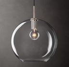 Fulcrum Globe Shade Pendant Light 11 For Living Room
