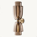 Bloom Amber Glass Cloche Grand Sconce