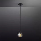 Boule De Smoky Crystal Pendant Light