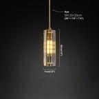 Industrial Wind Pendant Crystal Lighting