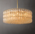 Mia Glass Round Chandelier 47 For Dinning Room-konalight