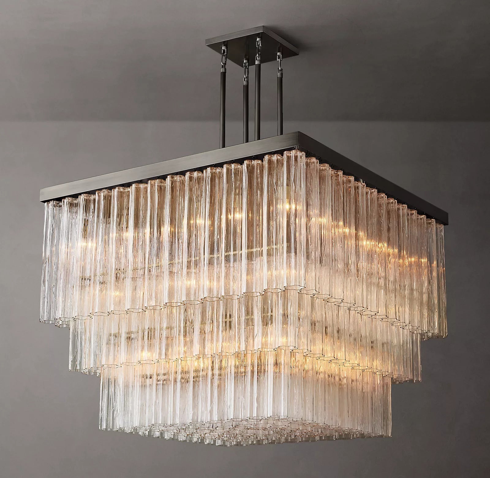 Cielo Square Chandelier 45 For Living Room