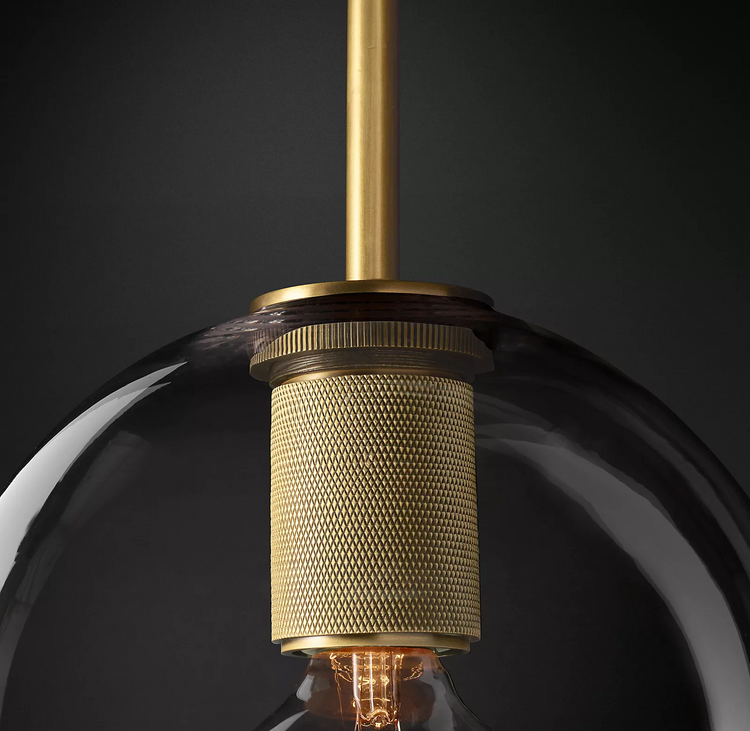 Fulcrum Globe Shade Pendant Light 11 For Living Room