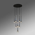 Apollin Round Crystal Chandelier For Kitchen Island Chandelier-konalight