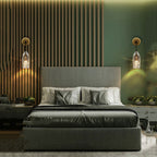 Modern Crystal Shade Wall Sconce