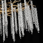 Branching Crystal Foyer Chandelier