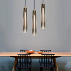 Smoke Crystal Shade Pendant Light-konalight