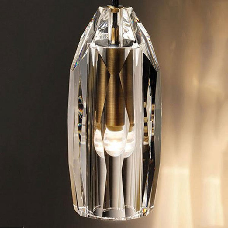 Modern Crystal Shade Wall Sconce