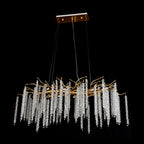 Branching Crystal Chandelier
