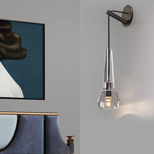 Apollin Lead Crystal Wall Sconce Modern Wall Lamp