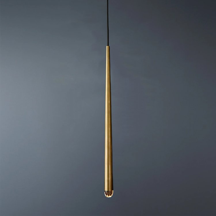 Modern Personalized Brass Pendant Light