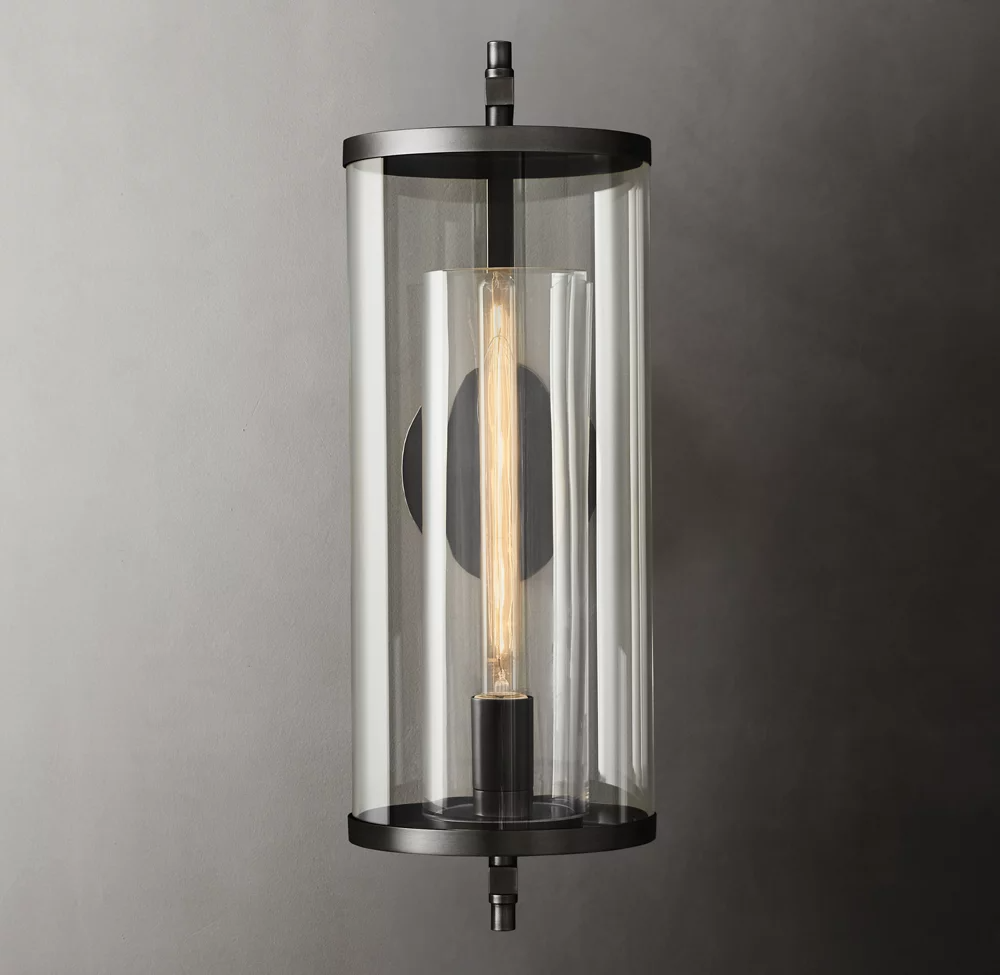 Devaux Square Shade Grand Wall Sconce 23H
