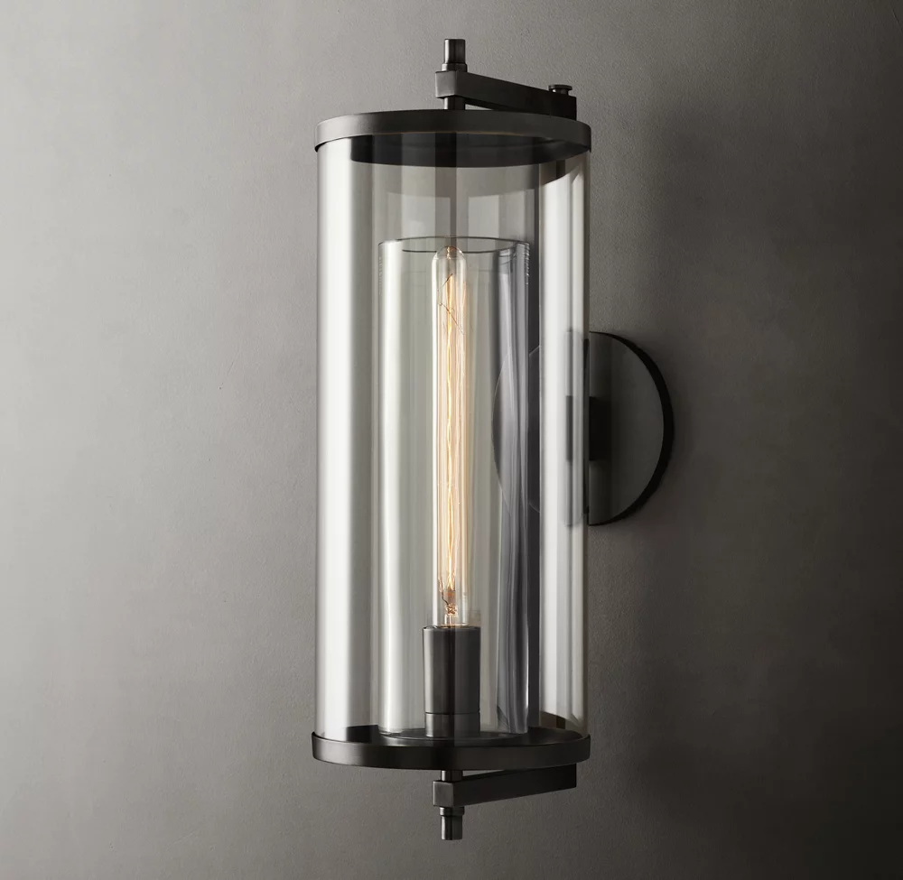 Devaux Square Shade Grand Wall Sconce 23H