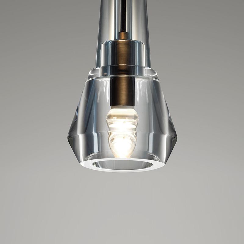 Apollin Lead Crystal Pendant Light For Kitchen Island Chandelier