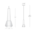 Apollin Lead Crystal Pendant Light For Kitchen Island Chandelier