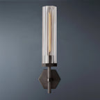 Lambeth Hexagonal Grand Brass Wall Sconce