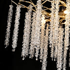 Branching Crystal Foyer Chandelier