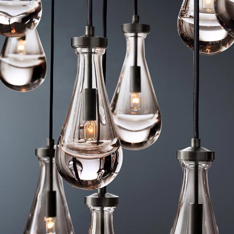 Raindrop Linear Chandelier 13-Light 54(Long)