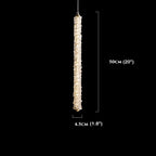 Long Crystal Pendant Chandelier