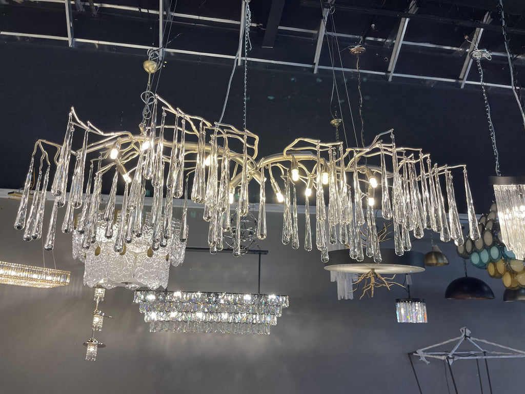 Branching Linear Organic Chandelier