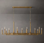 Thaddeus Linear Chandelier 72 13-Lights For Living Room-konalight