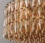 Mia Glass Round Chandelier 47 For Dinning Room