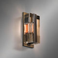 Yagern Crystal Brass Wall Sconce (Small)-konalight